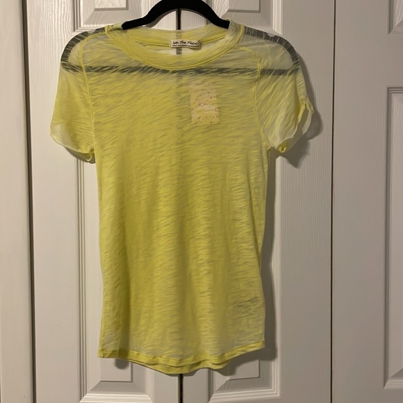 NWT Free People Women's Night Sky Short Sleeve T Shirt - Picture 3 of 4